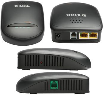 D-Link DVG-7111S, VoIP Gateway, 2x10/100BASE-TX, 1xFXS, 1xFXO